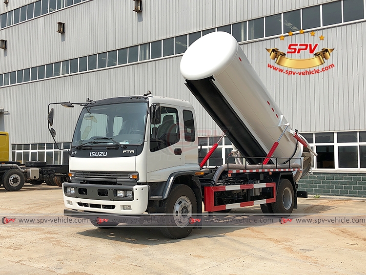 10,000 litres Sewer Vacuum Truck ISUZU - L3